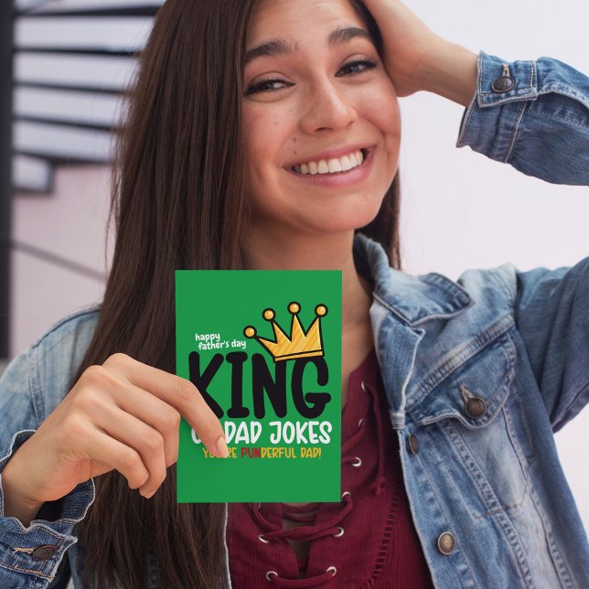 Postal Personaliza los Chistes del Rey de Papá (Subido por el creador)