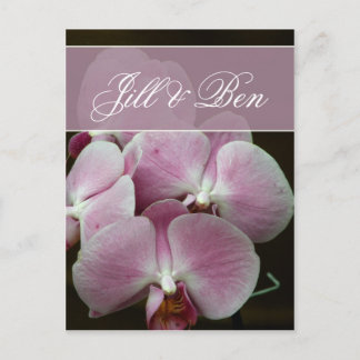 Postal Personaliza tu propio diseño de orquídeas