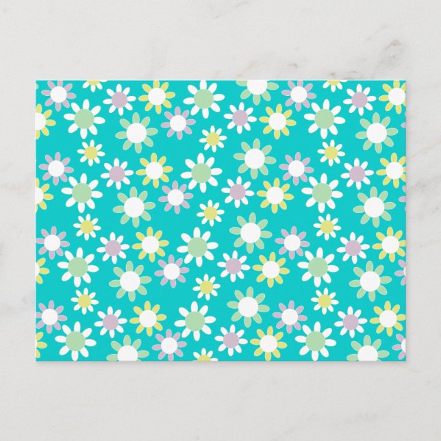 Postal Personalizable Daisies (Anverso)