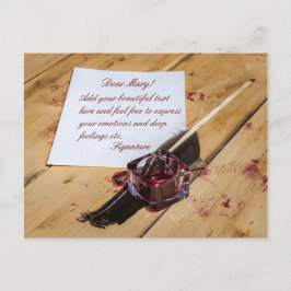 Postal Personalizable de entrada, descompresión y papel