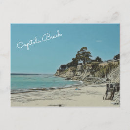 Postal Personalizable de playa Capitola