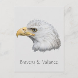 Postal Personalizable de Validez y Validez del águila cal