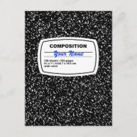 Personalizable del cuaderno de la composición