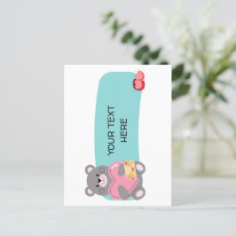 POSTAL PERSONALIZABLE DEL OSO