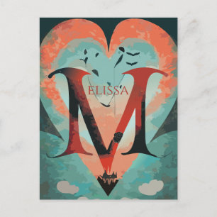Postal Personalizable Fantasy Heart