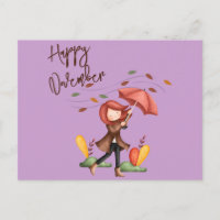 Personalizable feliz de noviembre