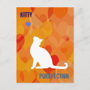Postal Personalizable: Kitty brillante