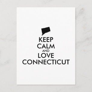 Postal Personalizable MANTENER CALMA Y AMAR CONECTICUADO