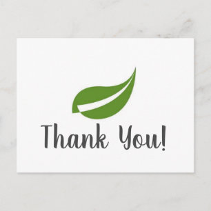 Postal Personalizable Sencillo Sacudir Gracias Postcard