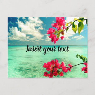 Postal Personalizable tropical