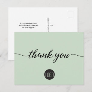Postal Personalización de la Apreciación del Cliente Plan