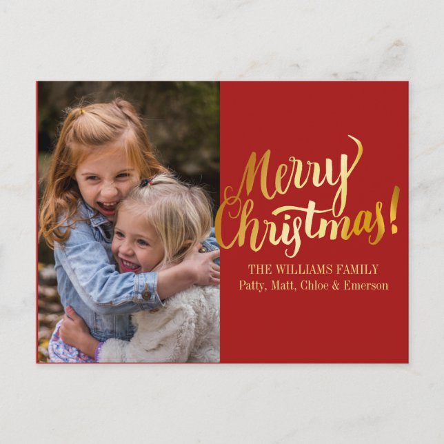 Postal personalizada de la foto de las Felices (Anverso)