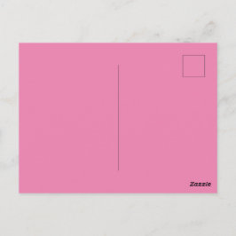 Postal Personalizadas de marca rosa imagen perfecta están
