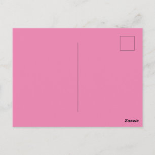 Postal Personalizadas de marca rosa imagen perfecta están