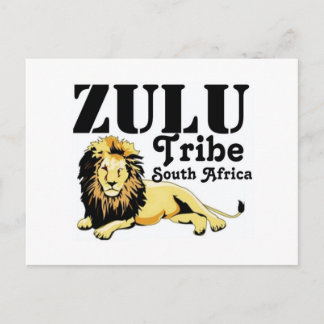 Postal Personalizado Africankoko Tribu Zulu (Sudáfrica)