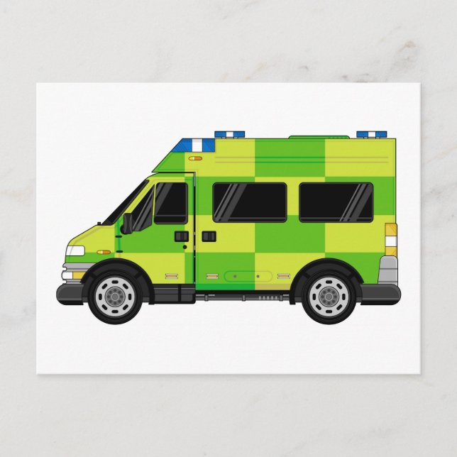 Postal Personalizado Ambulancia (Anverso)