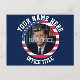 Postal Personalizado Añadir plantilla de elección de foto