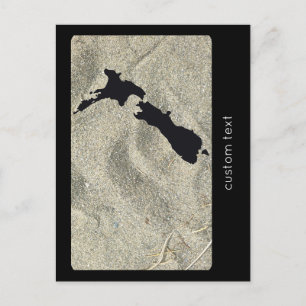 POSTAL PERSONALIZADO AOTEAROA KIWI DE NUEVA ZELANDIA AREN