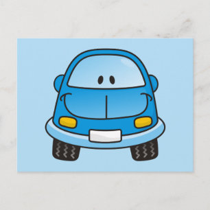 Postal Personalizado azul