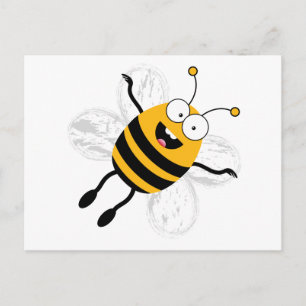 Postal Personalizado Bee