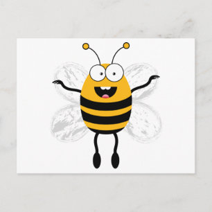 Postal Personalizado Bee