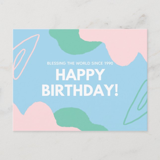 Postal Personalizado - BENDICIÓN AL MUNDO DESDE ... (Anverso)