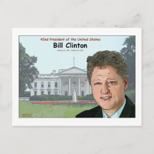 Postal Personalizado Bill Clinton