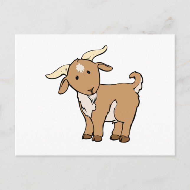 Postal Personalizado Billy Goat (Anverso)