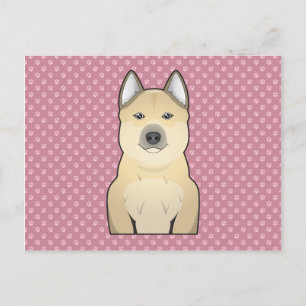 Postal Personalizado Buhund noruego