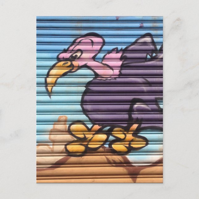 Postal personalizado buitre (Anverso)