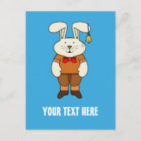Personalizado Bunny con una campana en el oído