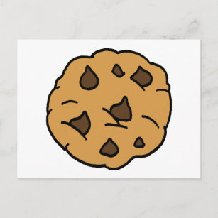 Postal Personalizado Clipart HUGE Chocolate Chip Cookie D