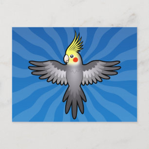 Postal Personalizado Cockatiel