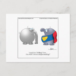 postal Personalizado COMPENSATORIA por April McCal