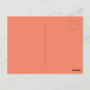 Postal Personalizado con marca Salmon Picture-Perfect Sta