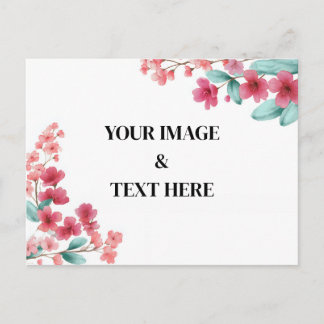 Postal Personalizado con tu propia foto y texto