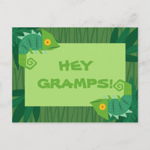 Postal Personalizado - Conexiones del Camaleón Verde