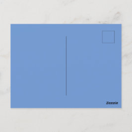 Postal Personalizado Cornflower Blue Picture-Perfect Stan