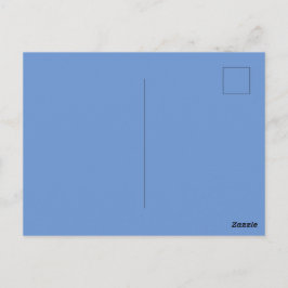 Postal Personalizado Cornflower Blue Picture-Perfect Stan