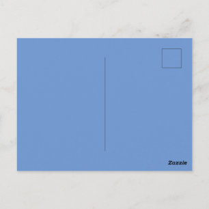 Postal Personalizado Cornflower Blue Picture-Perfect Stan