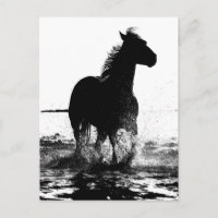 Personalizado corriendo caballo arte moderno pop n
