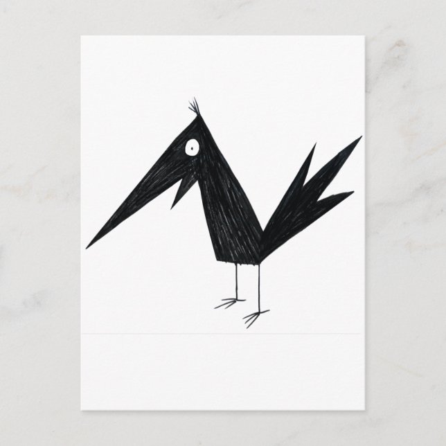 Postal Personalizado Crow (Anverso)