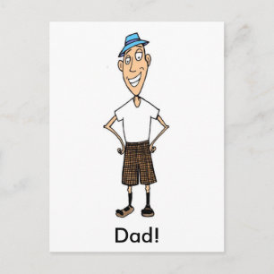 Postal Personalizado Dad