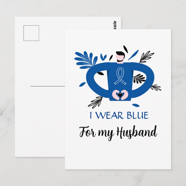 Postal Personalizado de apoyo al cáncer (Anverso / Reverso)