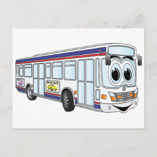 Postal Personalizado de Autobuses de la Ciudad Blanca