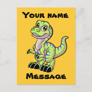 Postal Personalizado de Baby Rex