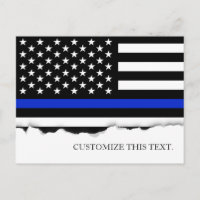 Personalizado de bandera estadounidense delgada de