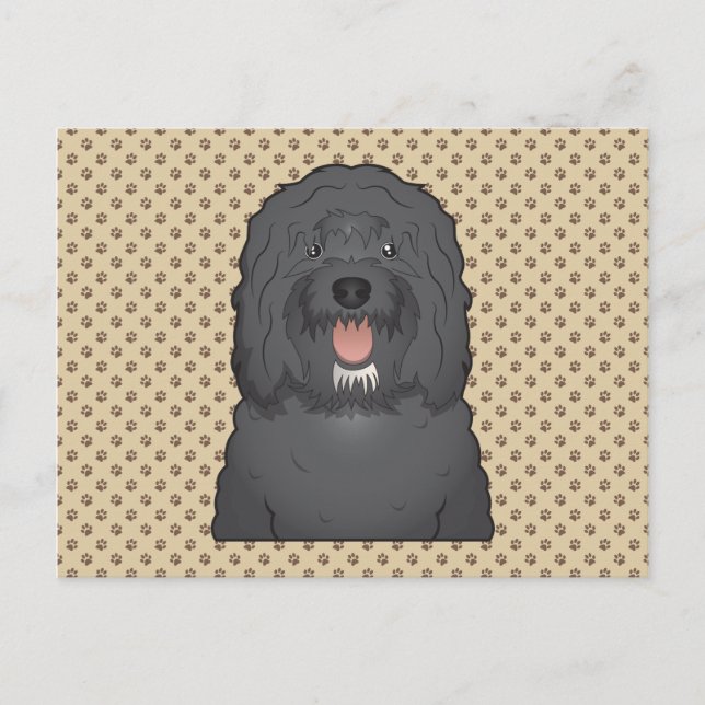 Postal Personalizado de Barbet (Anverso)