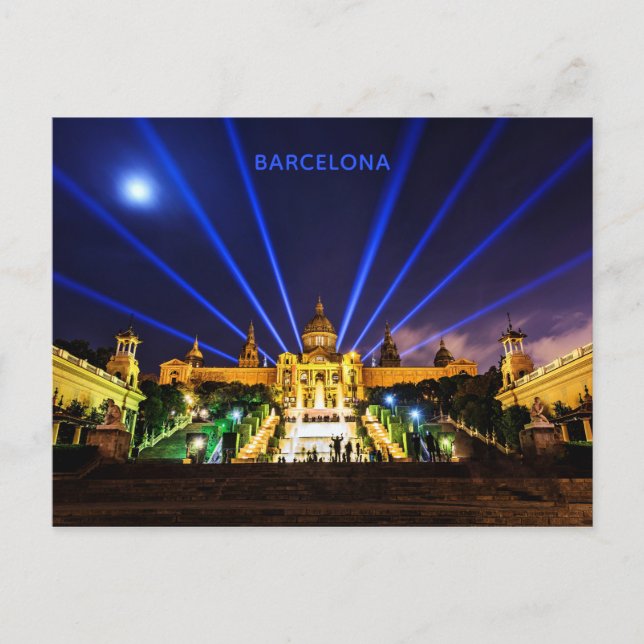 Postal personalizado de Barcelona (Anverso)