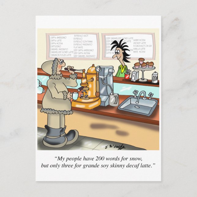 Postal Personalizado de café 9391 (Anverso)